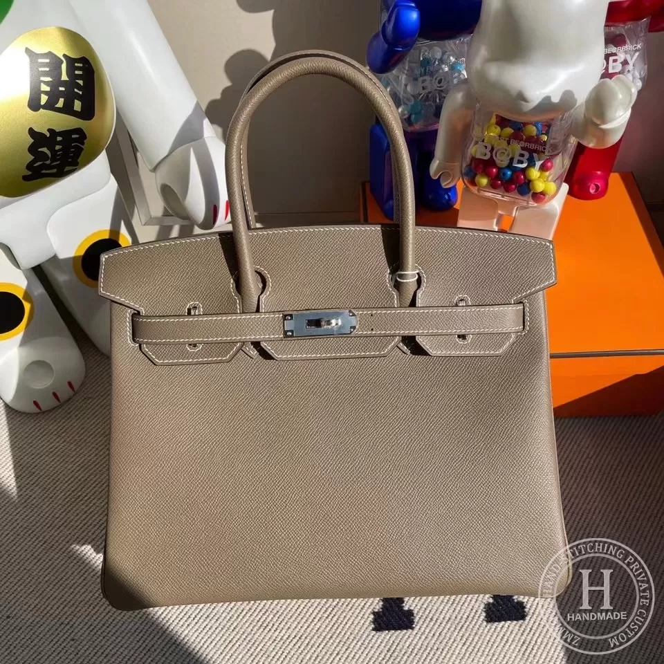 CK18 Etoupe Epsom Hermes Birkin 30cm CK18 Etoupe Epsom Hermes Birkin 30cm