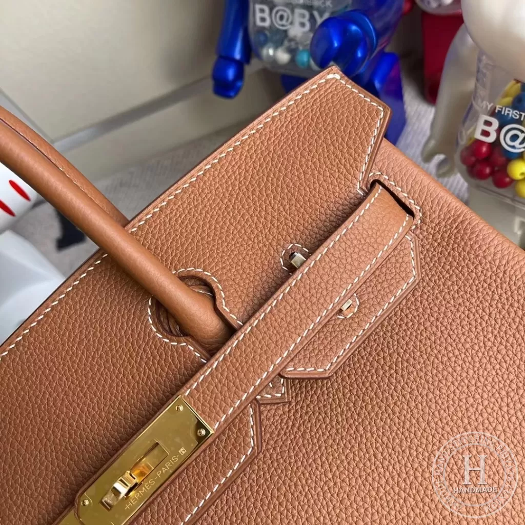 Hermes Birkin 30cm Togo CK37 gold Hermes Birkin 30cm Togo CK37 gold
