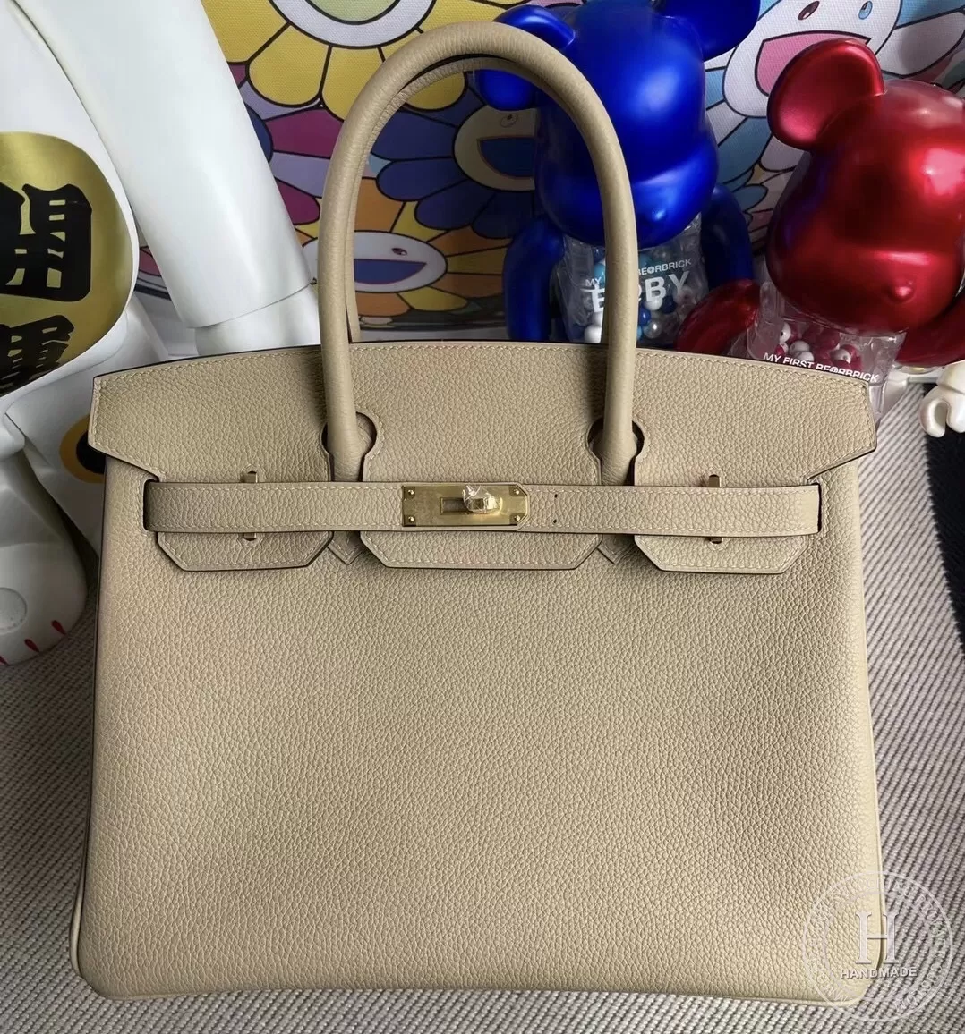 Hermes Birkin 30cm Handbag S2 Trench Togo