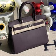 CC34 Fauve  Sellier Barenia Faubourg Hermes Birkin 30cm-3043-3054