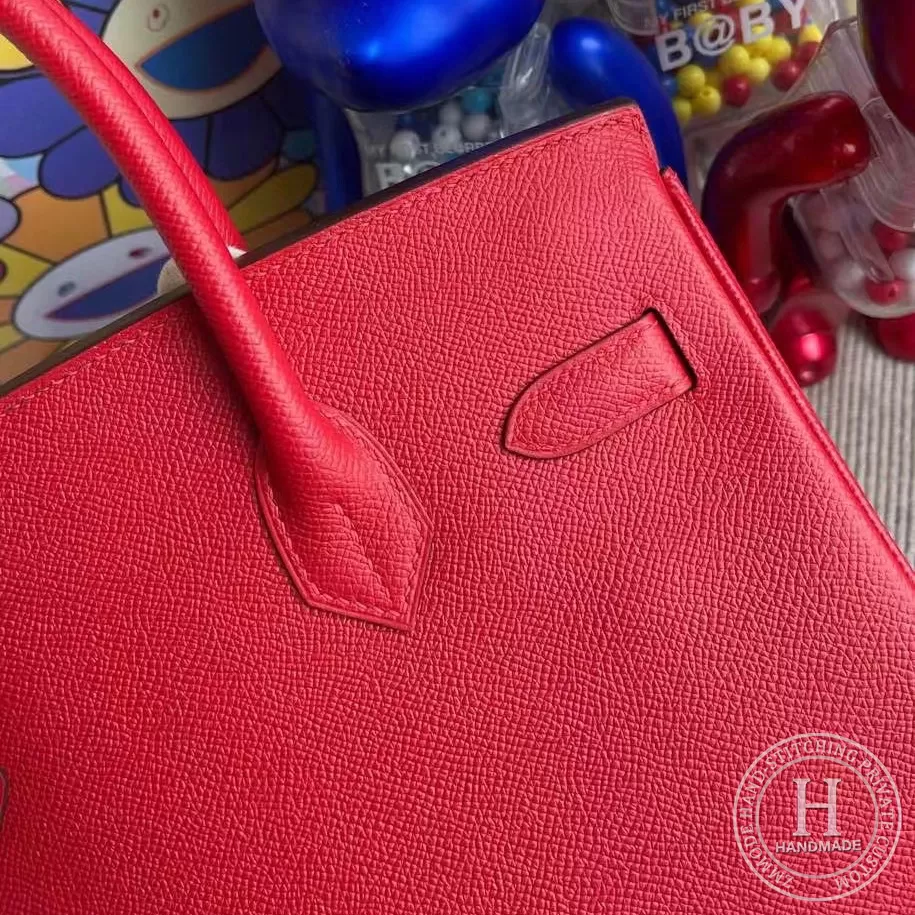 Q5 Rose casaque Epsom Hermes Birkin 30cm