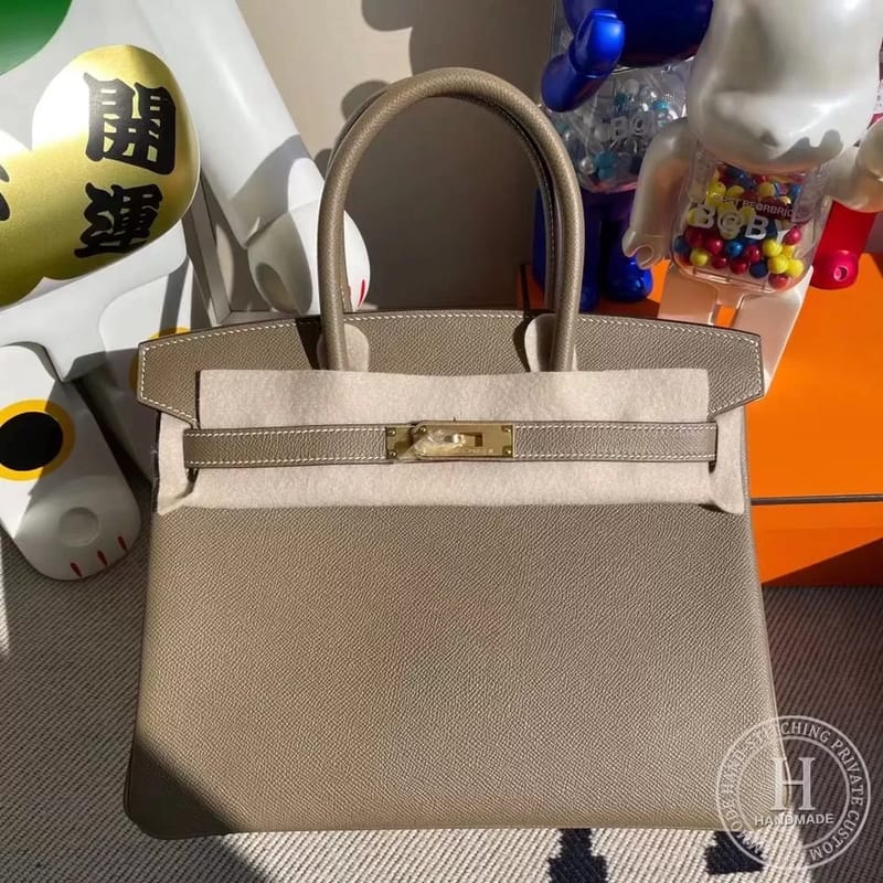 Birkin 30cm Epsom CK18 Etoupe