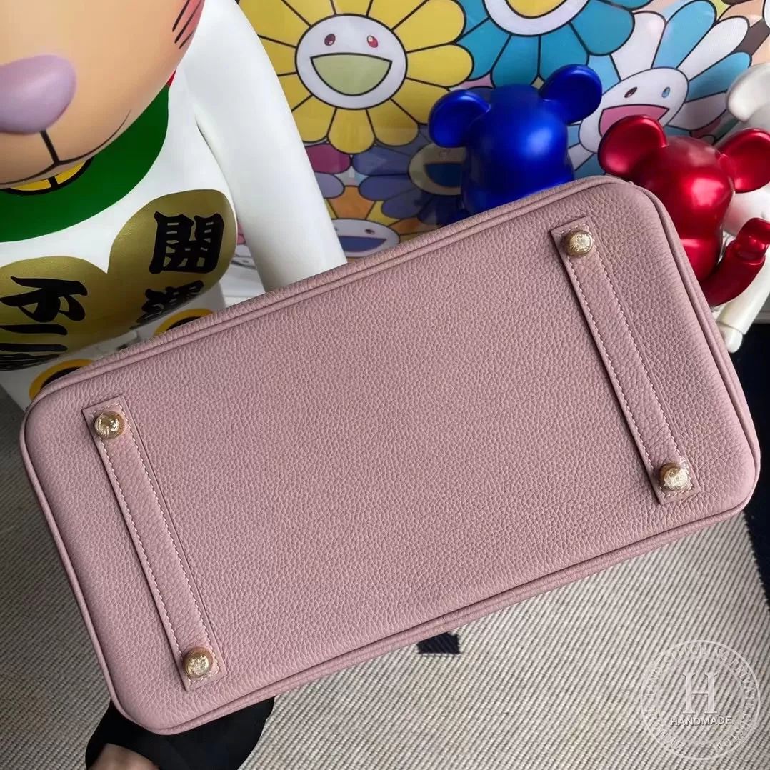 S2 Trench Togo Hermes Birkin 30cm Handbag-4656