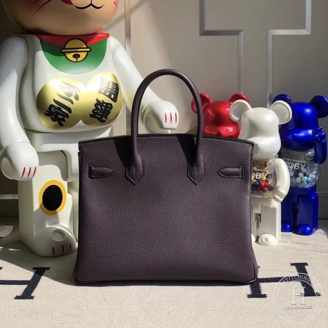 CK59 Raisin Togo Hermes Birkin 30cm