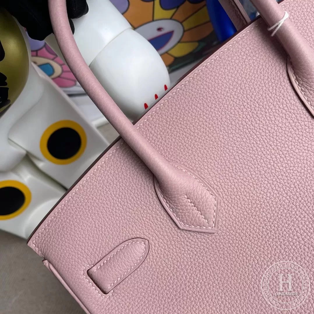 Hermes Birkin 30cm Handbag 4W Glycine Togo Hermes Birkin 30cm Handbag 4W Glycine Togo