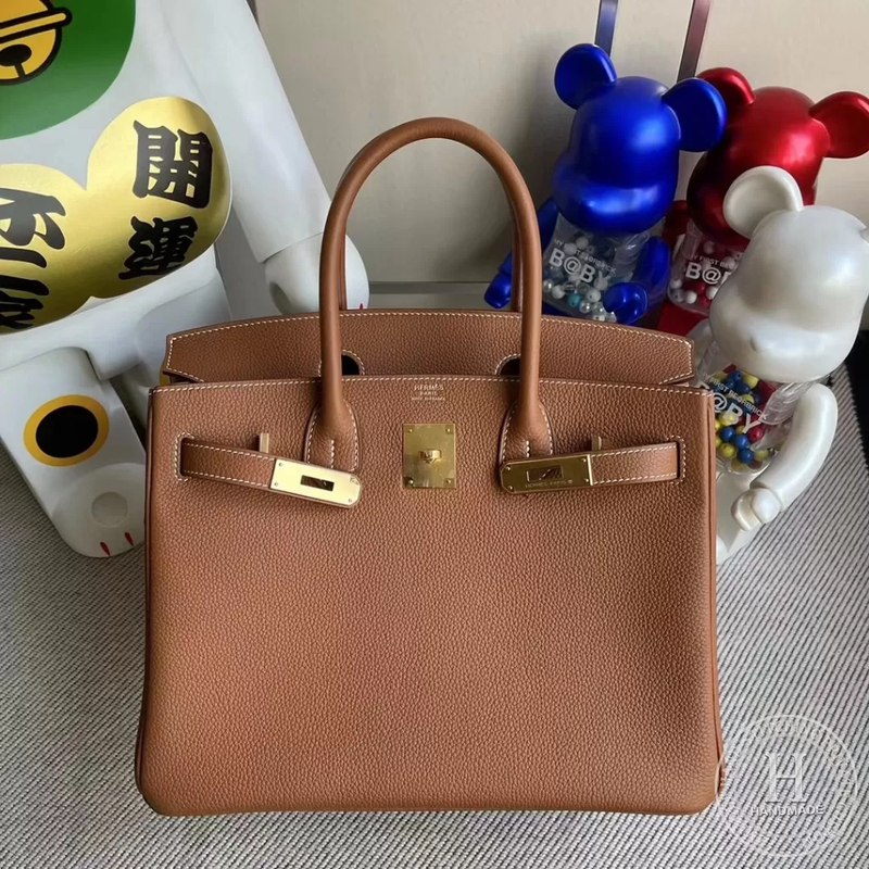 Hermes Birkin 30cm Togo CK37 gold