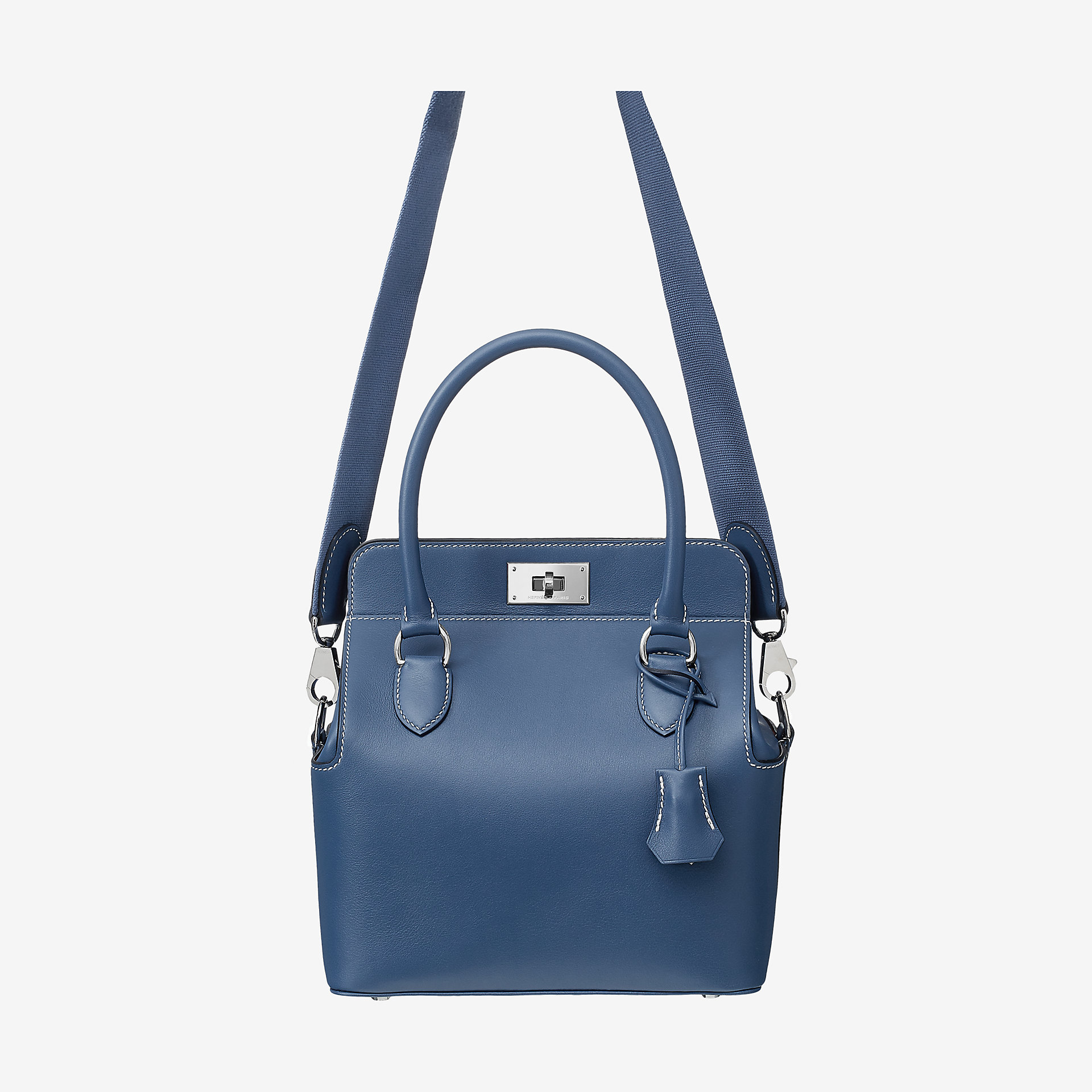Hermes Toolbox 20 bag CKAA bleu Brightonbleu indigo Swift calfskin Hermes Toolbox 20 bag CKAA bleu Brightonbleu indigo Swift calfskin