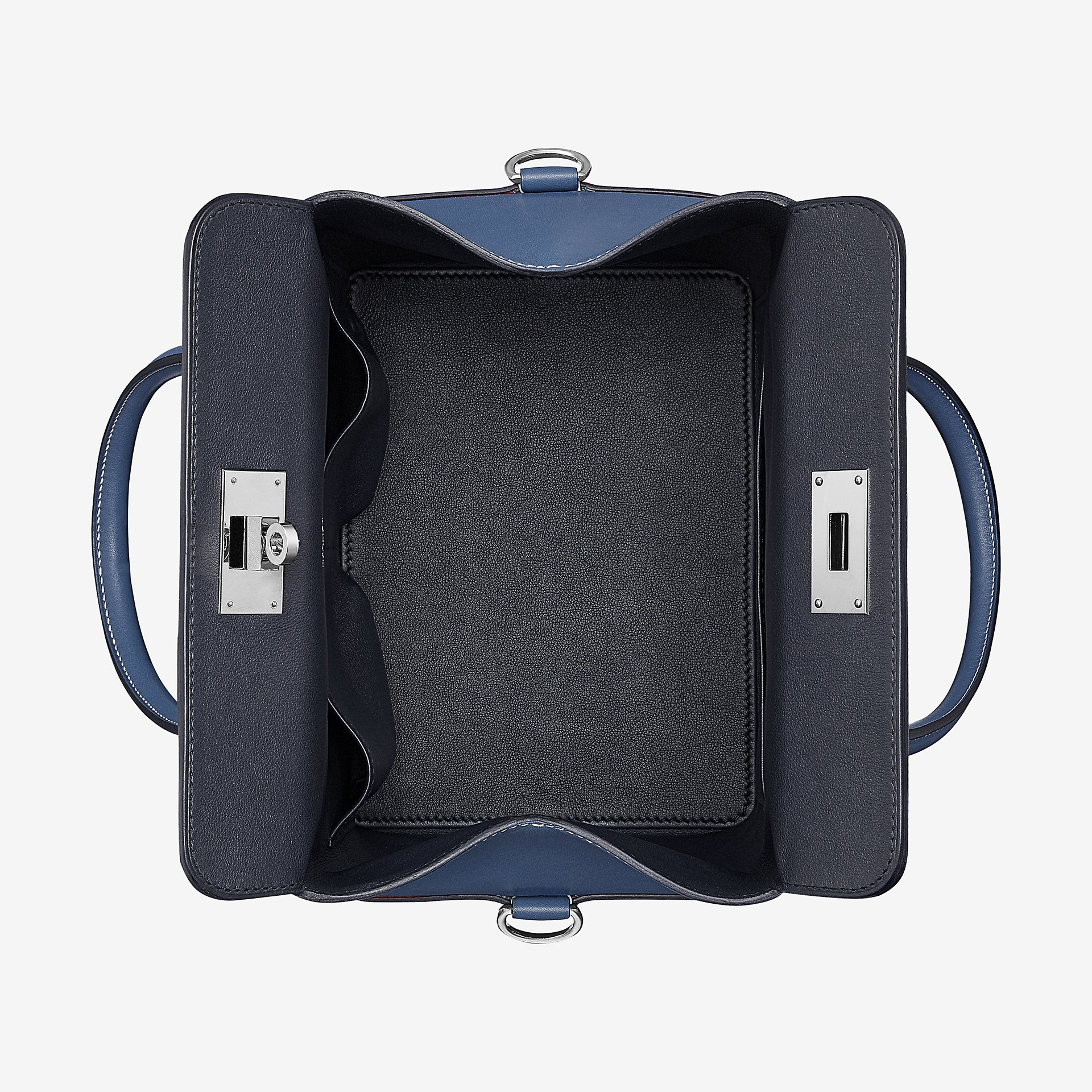 Hermes Toolbox 20 bag CKAA bleu Brightonbleu indigo Swift calfskin Hermes Toolbox 20 bag CKAA bleu Brightonbleu indigo Swift calfskin