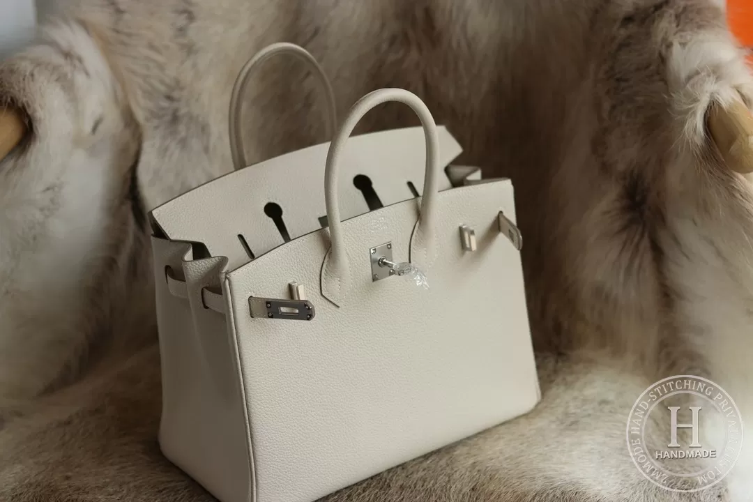 BIRKIN 25CM C10 CRAIE TOGO
