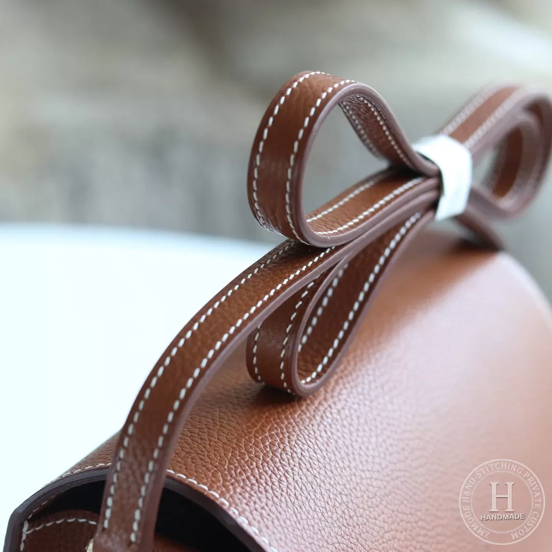 Hermes Roulis 18cm Swift calfskin M8 Gris Asphalte-1519