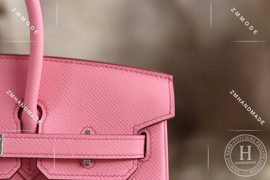 BIRKIN25 Ck10 Craie Togo And  L3 Rose Purple-4797