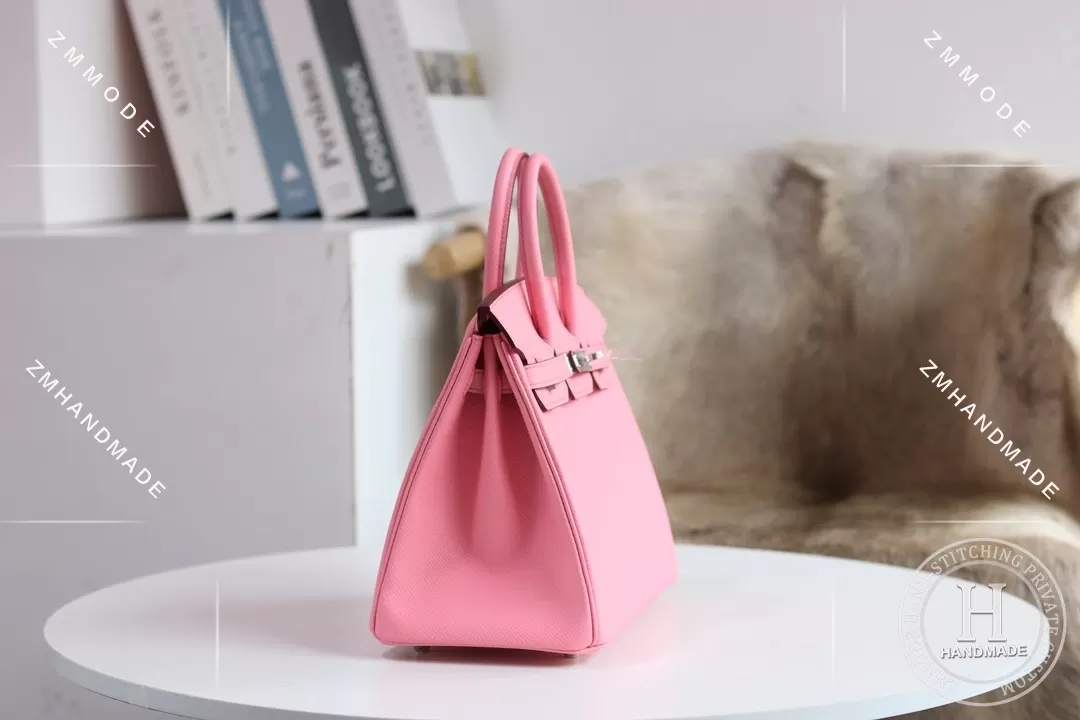 BIRKIN25 Ck10 Craie Togo And  L3 Rose Purple-4797