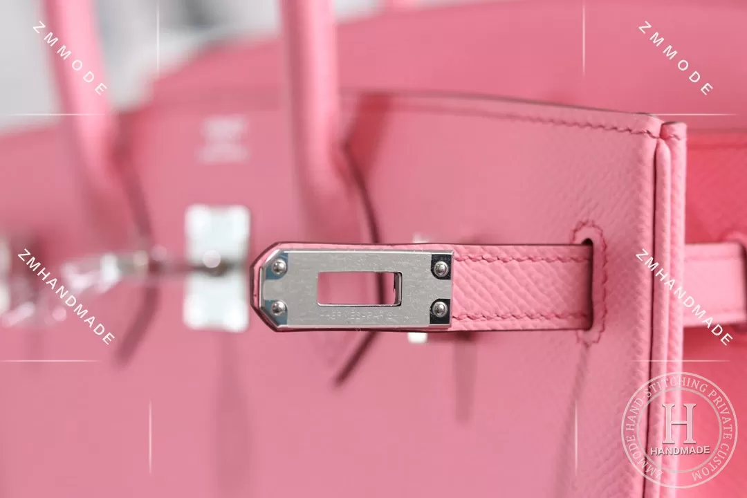 BIRKIN25 Ck10 Craie Togo And  L3 Rose Purple-4797
