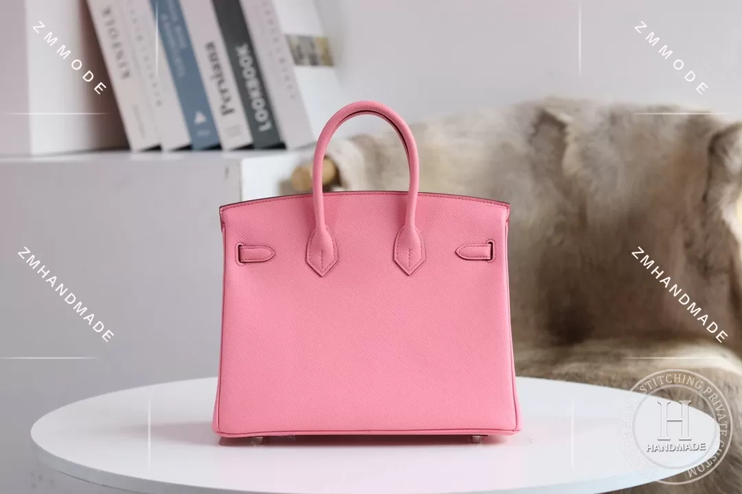 BIRKIN25 Ck10 Craie Togo And  L3 Rose Purple-4797
