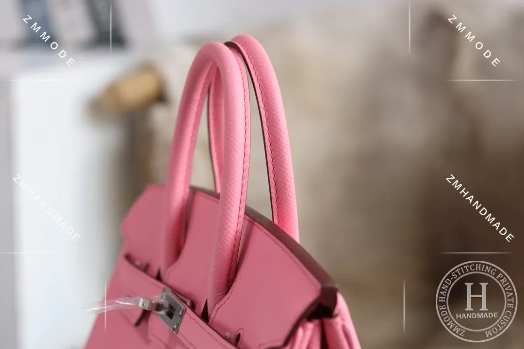 BIRKIN25 Ck10 Craie Togo And  L3 Rose Purple-4797
