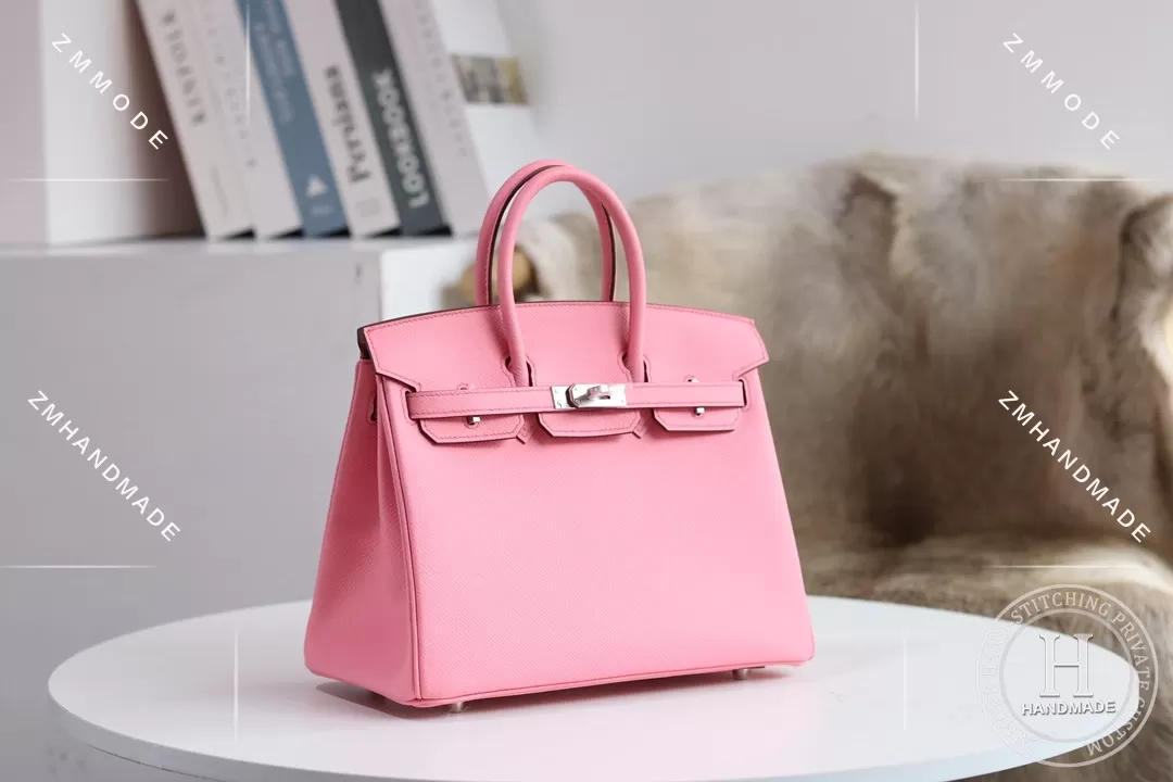BIRKIN25 Ck10 Craie Togo And  L3 Rose Purple-4797