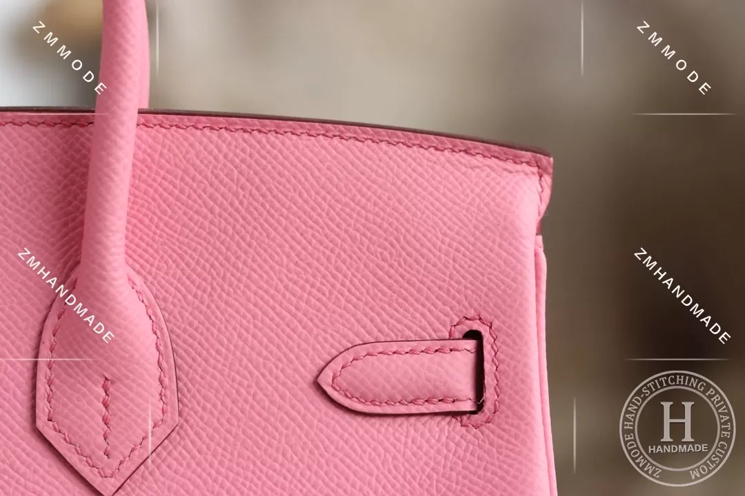 BIRKIN25 Ck10 Craie Togo And  L3 Rose Purple-4797