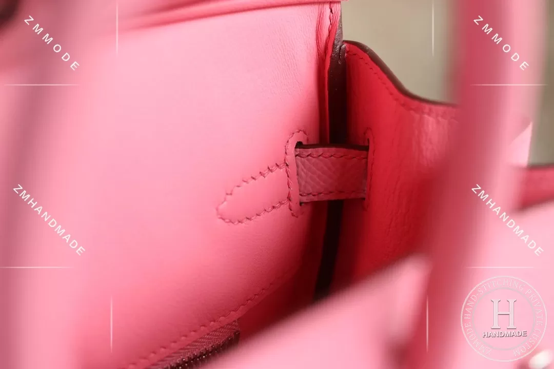 BIRKIN25 Ck10 Craie Togo And  L3 Rose Purple-4797