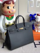HMSmode CC89 NOIR BLACK TOGO HERMES BIRKIN 40CM GOLD HARDWARE