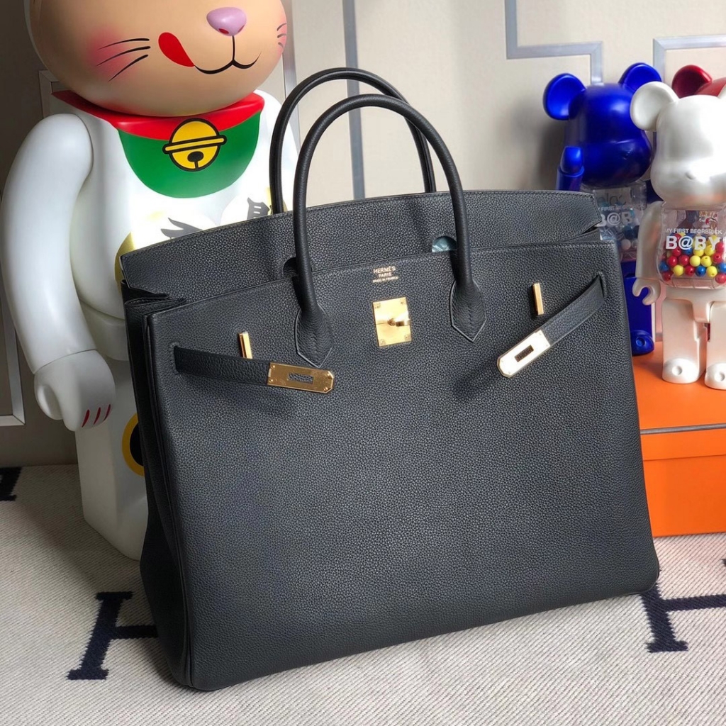 CC89 NOIR BLACK TOGO HERMES BIRKIN 40CM GOLD HARDWARE HMSmode CC89 NOIR BLACK TOGO HERMES BIRKIN 40CM GOLD HARDWARE