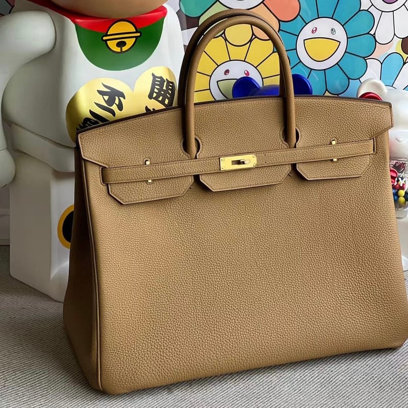 HMSmode 4B BISCUIT TOGO HERMES BIRKIN 40CM GOLD HARDWARE