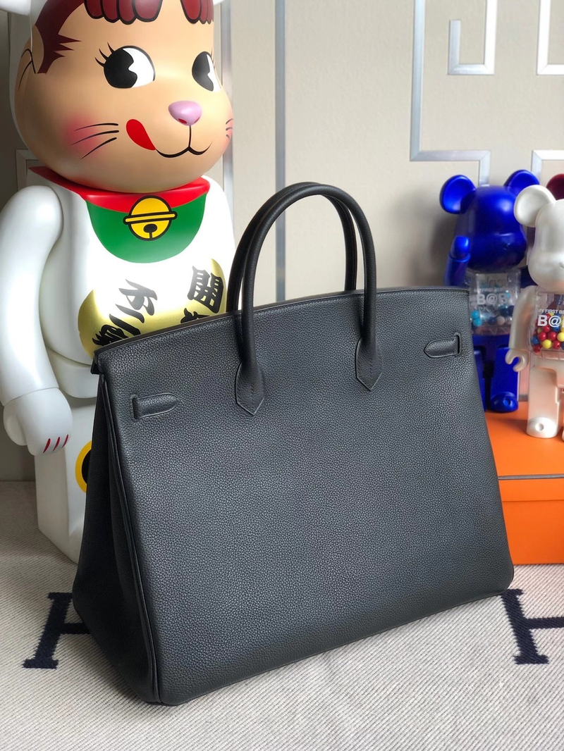 HMSmode CC89 NOIR BLACK TOGO HERMES BIRKIN 40CM GOLD HARDWARE