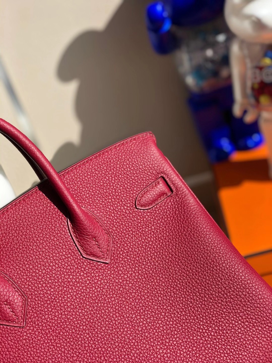 Hermes Birkin 25cm Togo K1 Rouge Grenat