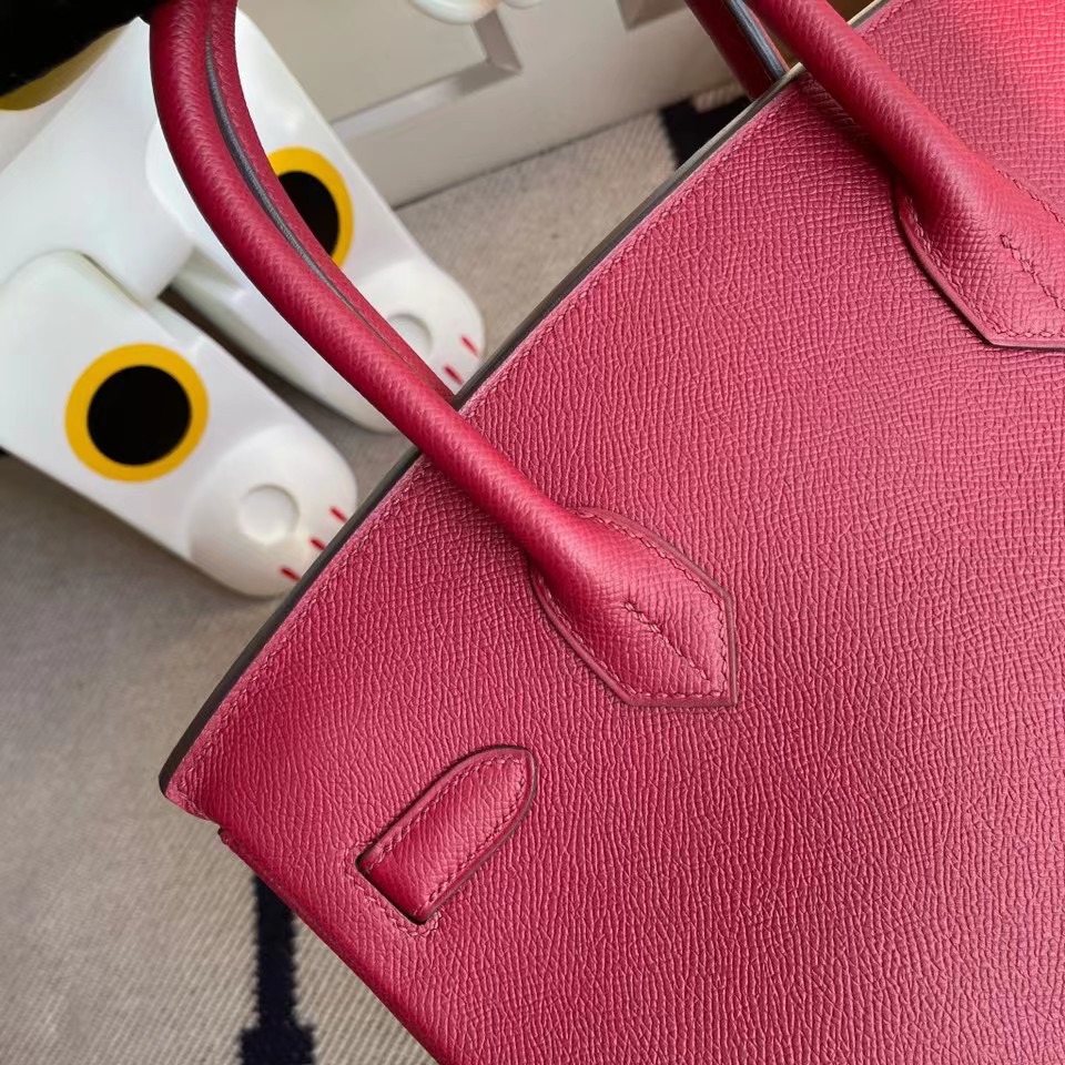 Hermes Birkin 30cm Epsom K1 Rouge Grenat