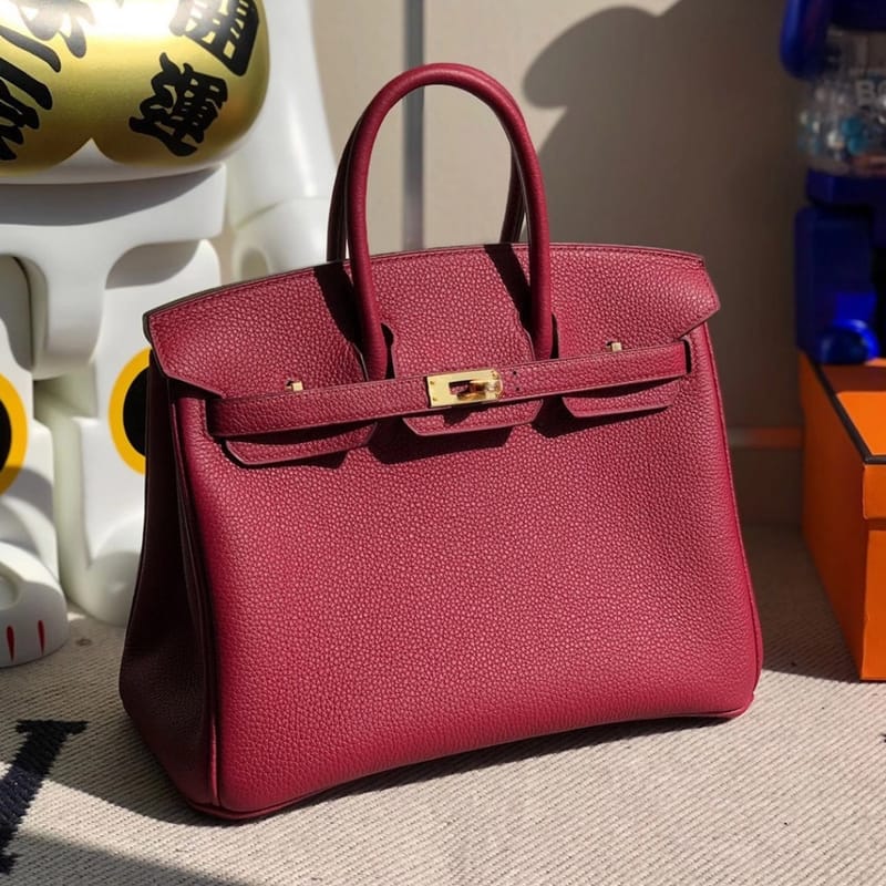 Birkin 25cm Togo K1 Rouge Grenat