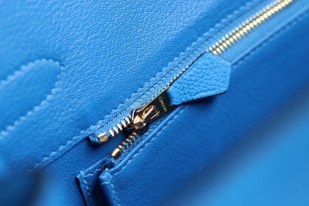 0F BLEU FRIDA TOGO BIRKIN 30