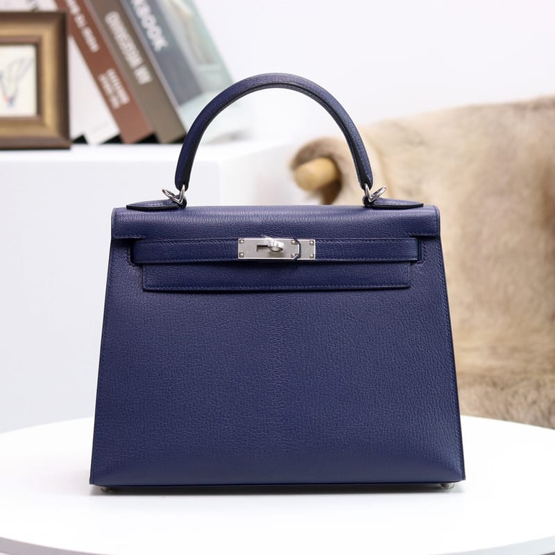 Kelly 28cm Epsom Ck73 Blue Sapphire