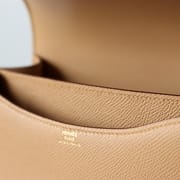 Hermes Constance 18cm Epsom 0M Chai GHW PHW