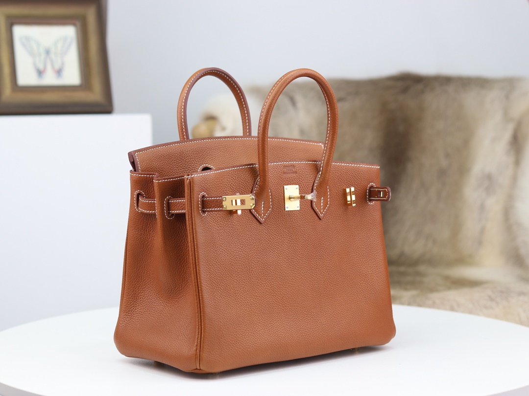 Hermes Birkin 25cm Togo K1 Rouge Grenat