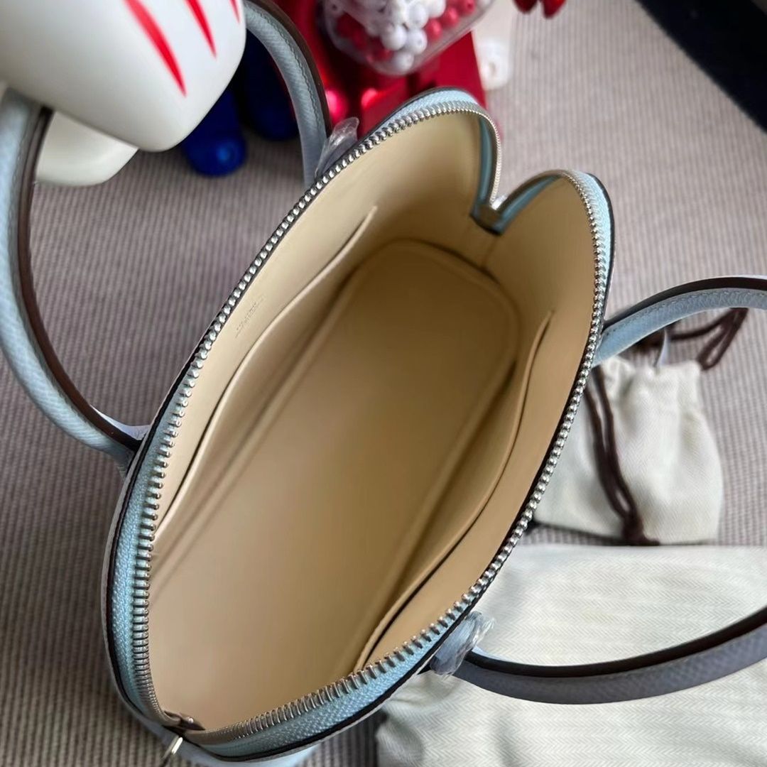 Hermes Bolide 25 Evercolor W0 Vert Bosphore-9435