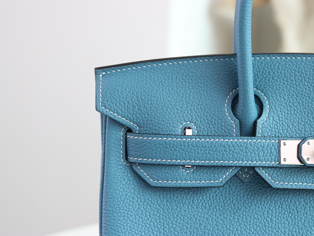 Birkin 30cm Togo 75  Blue Jean