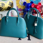 Hermes Bolide 25 Evercolor 7T Bleu Électrique-9067