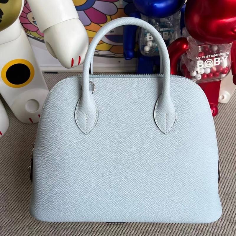 Hermes Bolide 25 Evercolor W0 Vert Bosphore-9435