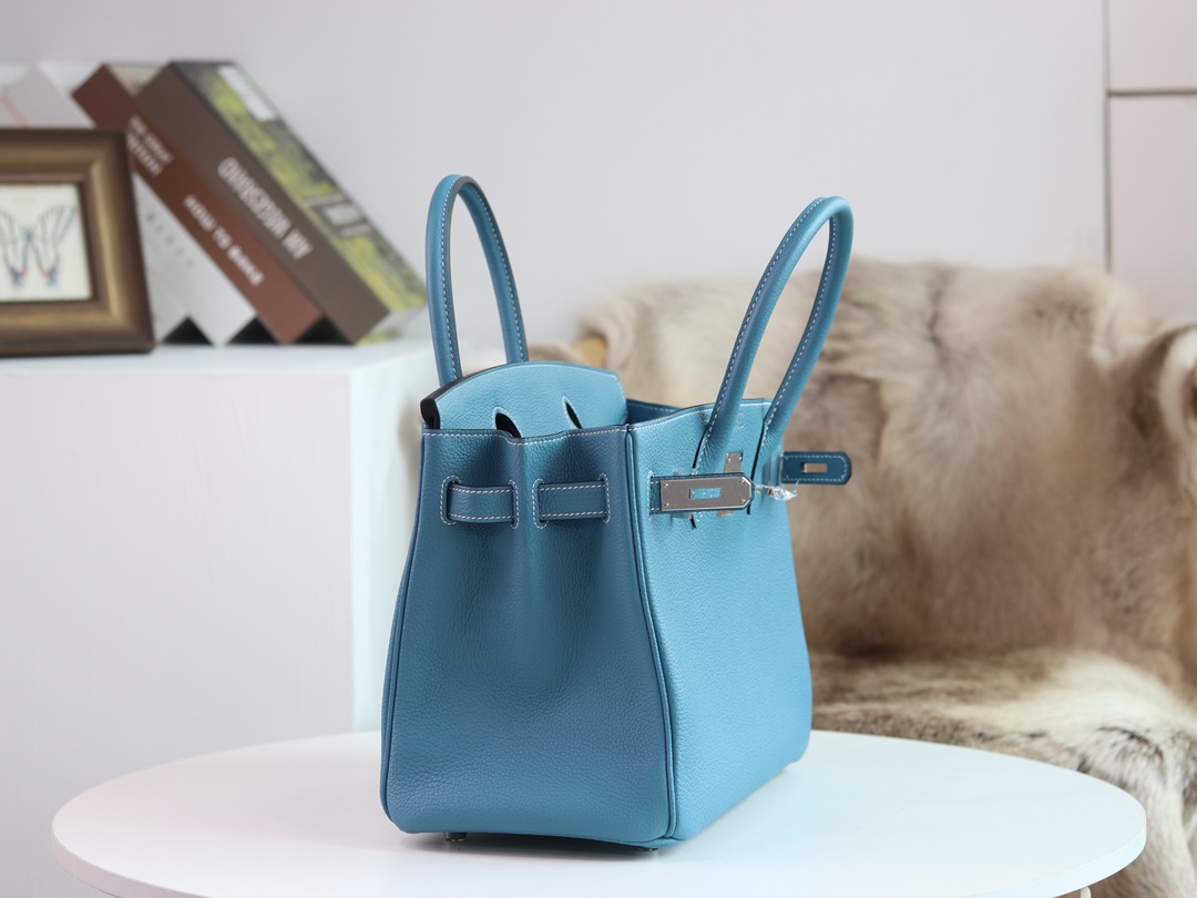 Birkin 30cm Togo 75  Blue Jean