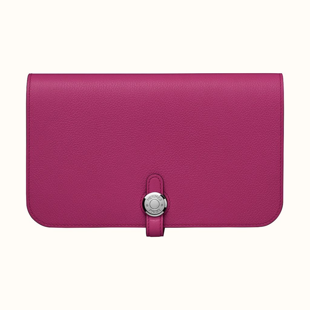 HERMES DOGON DUO WALLET CK18 &Eacute;TOUPE TOGO CALFSKIN-6191