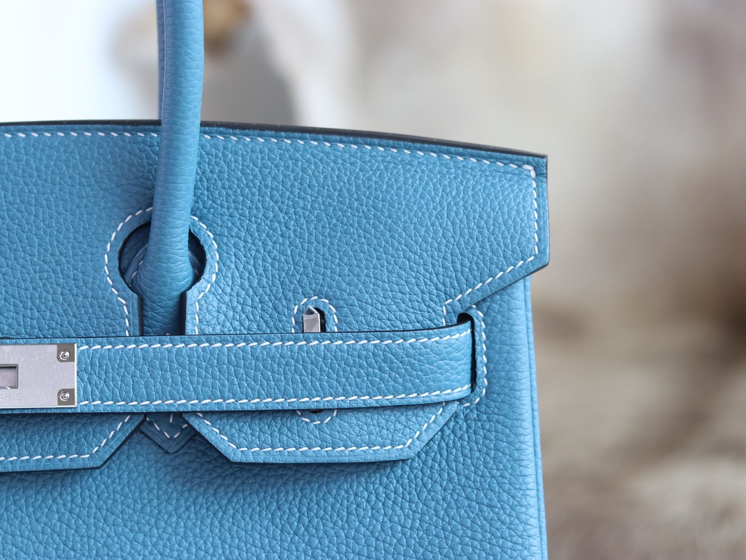 Birkin 30cm Togo 75  Blue Jean