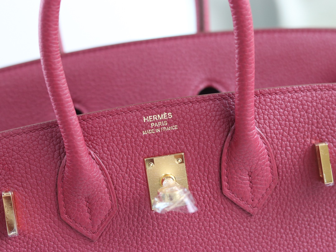 BIRKIN 25 TOGO K1 ROUGE GRENAT
