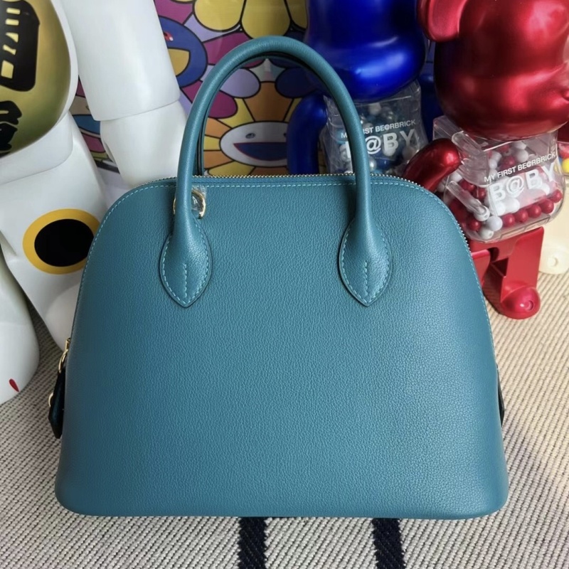 Hermes Bolide 25 Evercolor 7T Bleu Électrique-9067