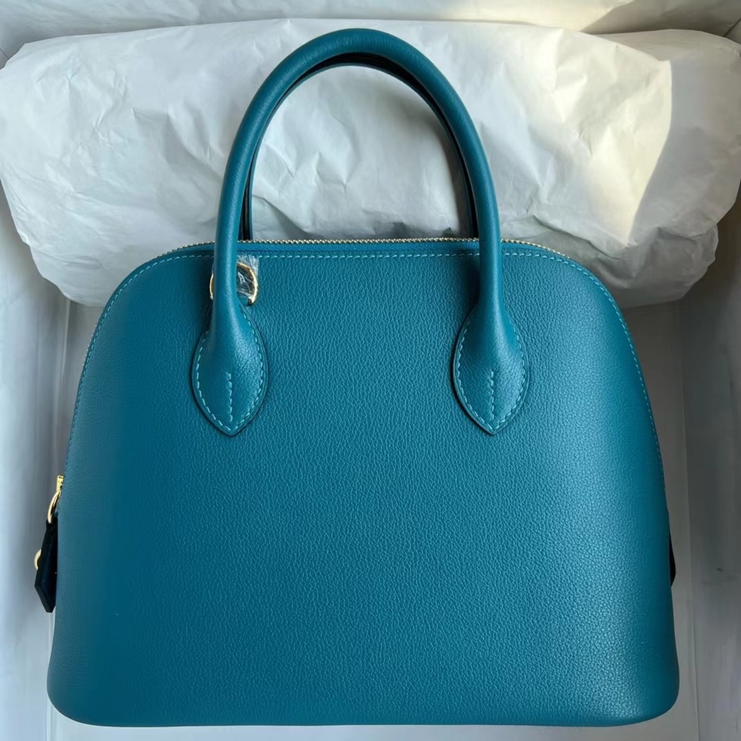Hermes Bolide 25 Evercolor W0 Vert Bosphore Hermes Bolide 25 Evercolor W0 Vert Bosphore