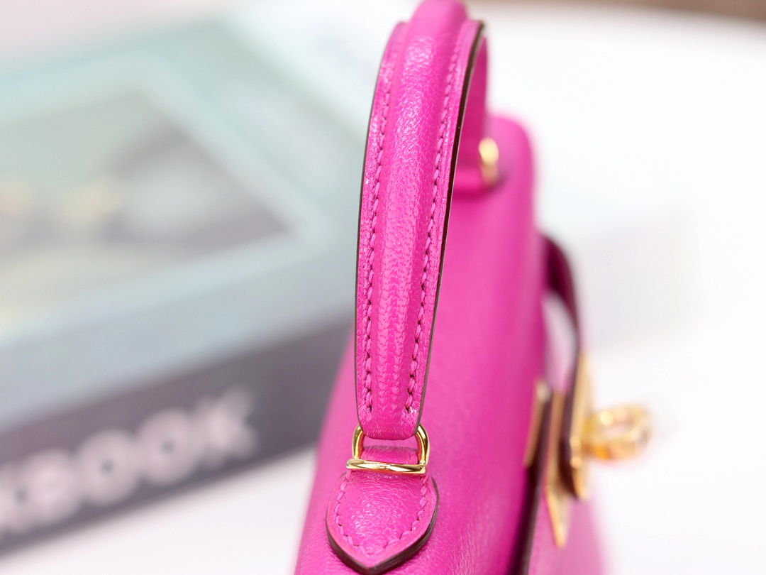 L3 ROSE POUPRE CHERVE MINI KELLY20 GHW