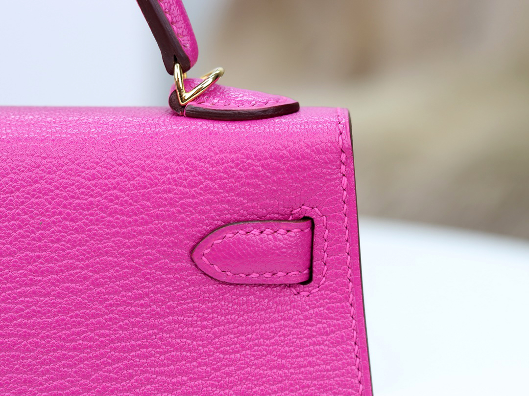 L3 ROSE POUPRE CHERVE MINI KELLY20 GHW