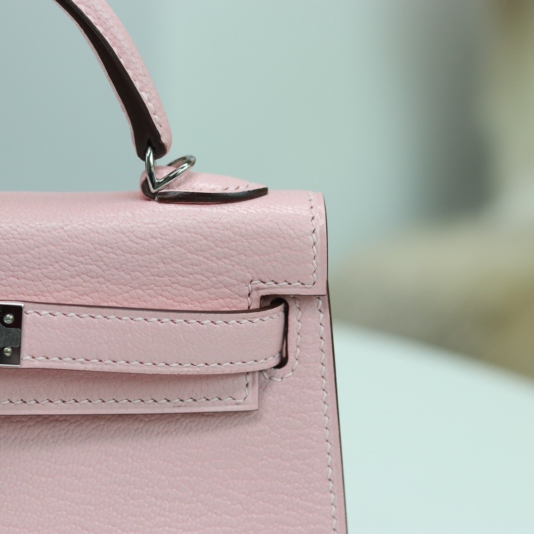 L3 ROSE POUPRE CHERVE MINI KELLY20 GHW