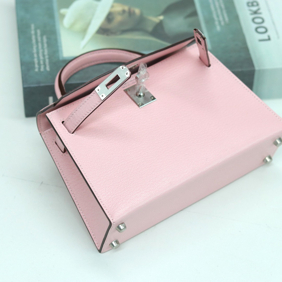 L3 ROSE POUPRE CHERVE MINI KELLY20 GHW