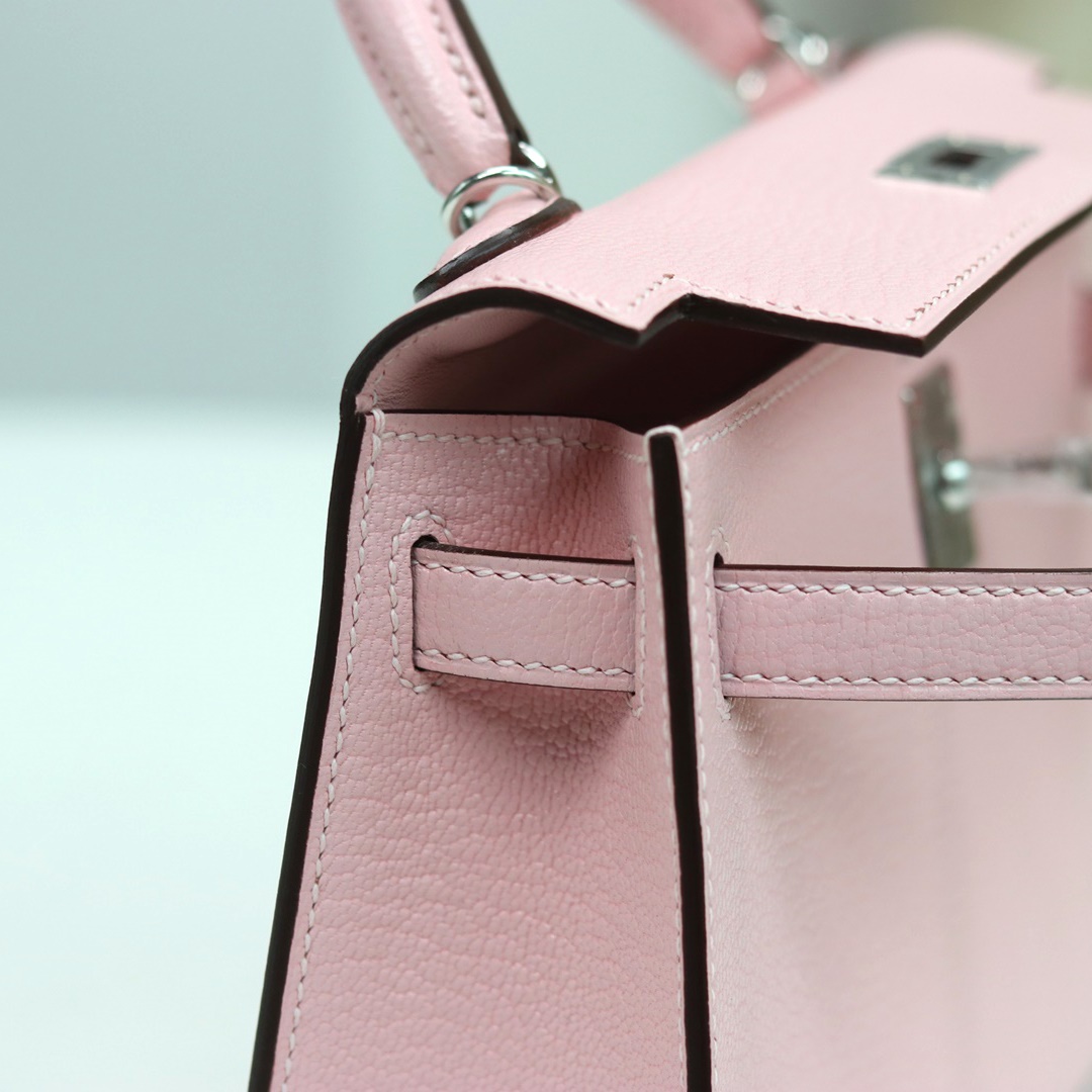 L3 ROSE POUPRE CHERVE MINI KELLY20 GHW