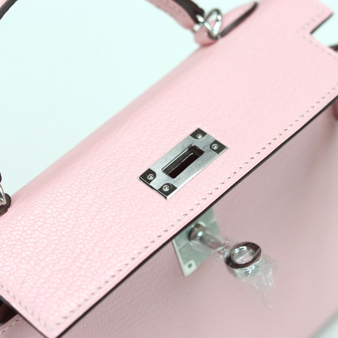 L3 ROSE POUPRE CHERVE MINI KELLY20 GHW