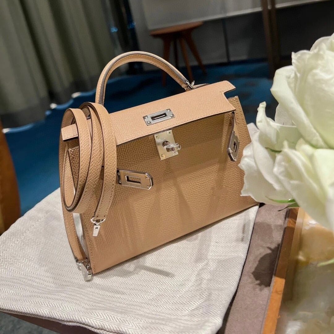 L3 ROSE POUPRE CHERVE MINI KELLY20 GHW-8858-5464